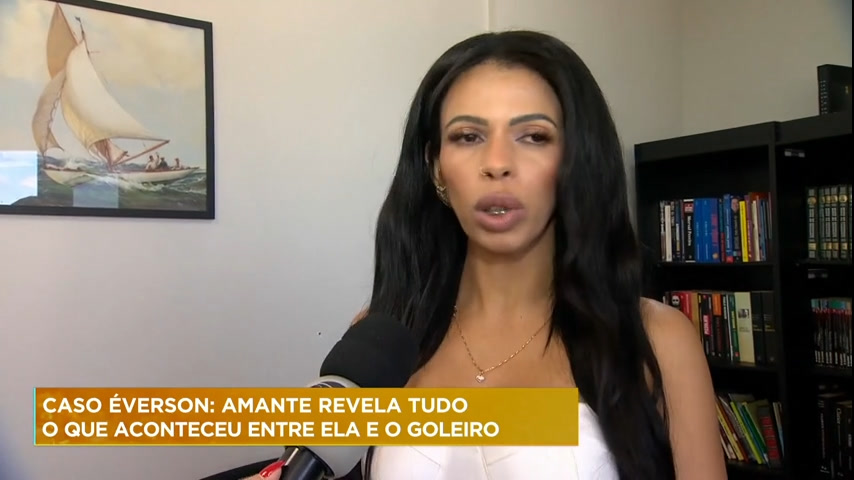 Vídeo: Mulher investigada por extorquir goleiro do Atlético-MG detalha relação com jogador