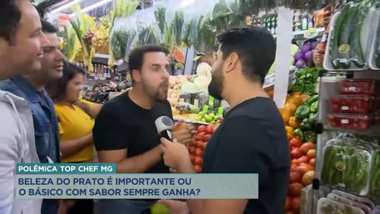 Vídeo: Equipes da Record TV Minas discutem beleza dos pratos para o desafio do Top Chef
