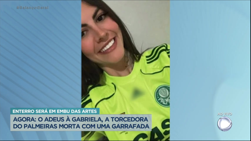 Vídeo: Corpo de Gabriela Anelli é enterrado nesta terça-feira (11)