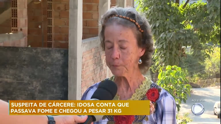 Vídeo: Idosa de 66 anos denuncia ter sido mantida em cárcere privado pela irmã adotiva em BH