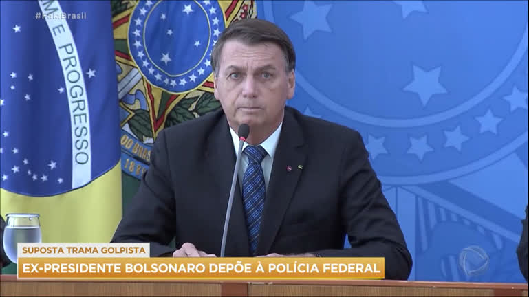 Vídeo: Nesta quarta (12), Bolsonaro depõe sobre suposta trama golpista das eleições de 2022