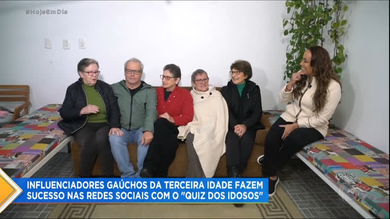 VÍDEO: grupo de idosos do RS faz sucesso na internet com quiz