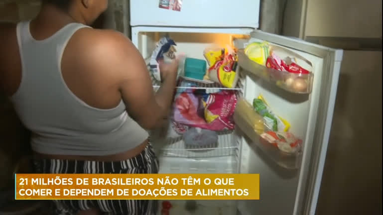 Vídeo: Relatório da ONU aponta que 21 milhões de brasileiros não têm o que comer e dependem de doações de alimentos