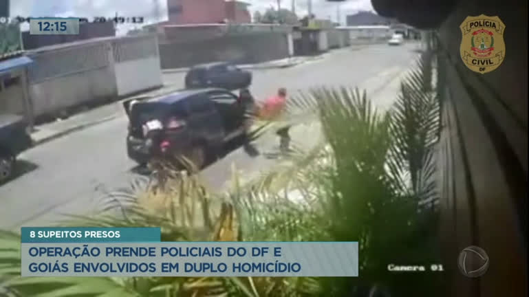 Vídeo: Policiais do DF e Goiás são presos suspeitos de envolvimento em morte de casal em 2021