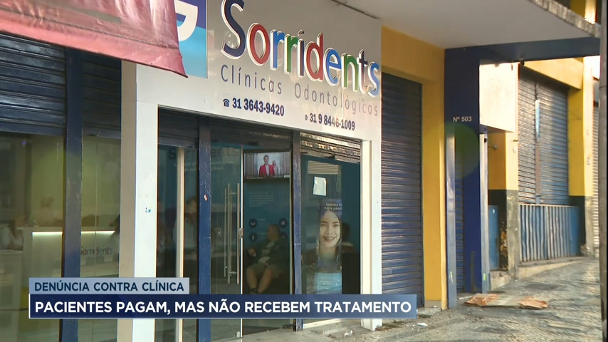 Vídeo: Clínica odontológica de Belo Horizonte é suspeita de aplicar golpes em clientes
