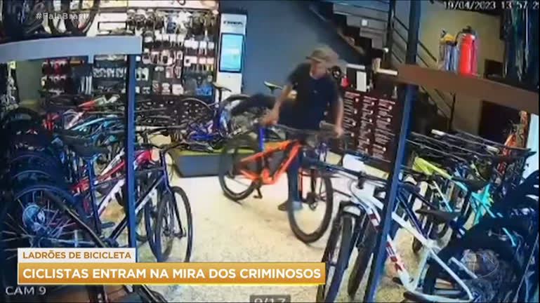 Vídeo: SP: número de roubos a bicicletas atinge maior marca em cinco anos