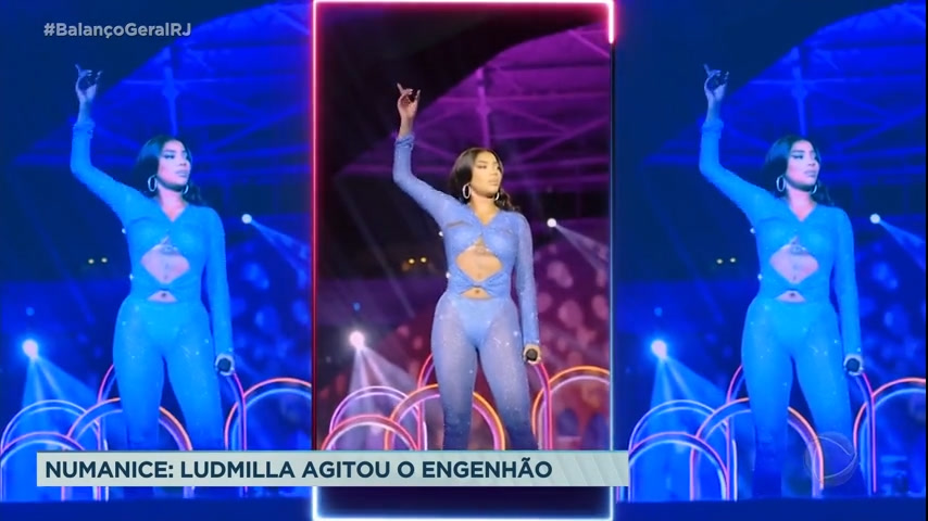 Vídeo: Numanice: Show da Ludmila leva milhares de pessoas ao Engenhão, no Rio