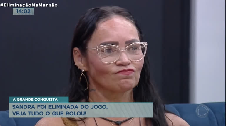 Vídeo: A Grande Conquista: Sandra é eliminada do reality show