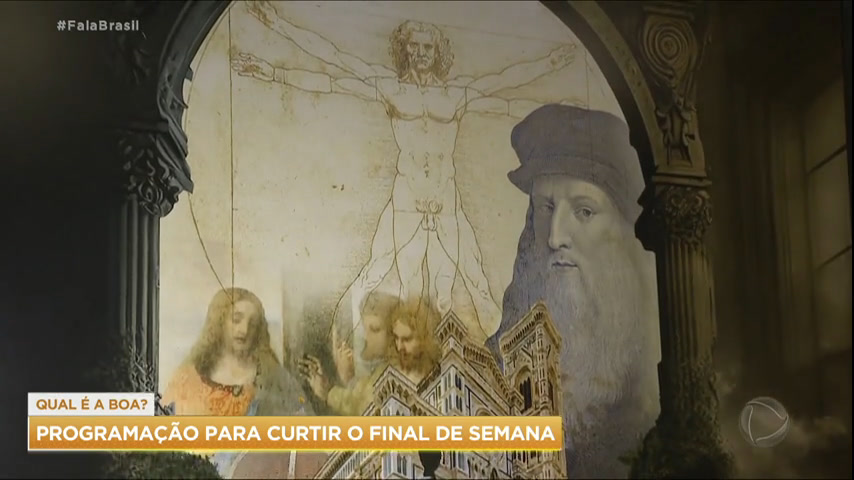 Vídeo: Exposição sobre Leonardo Da Vinci abre em São Paulo