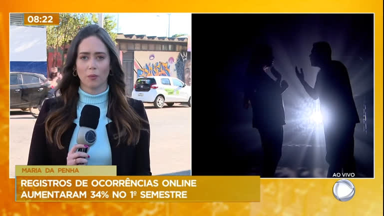 Vídeo: Denúncias online de violência doméstica aumentou 34% no 1° semestre de 2023 no DF