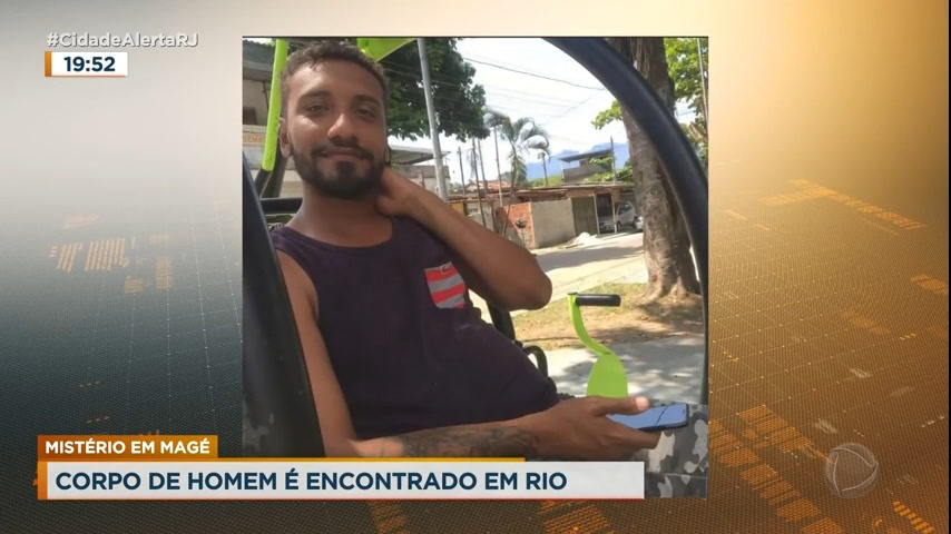 Vídeo: Corpo de homem é encontrado com perfurações em rio de Magé (RJ)