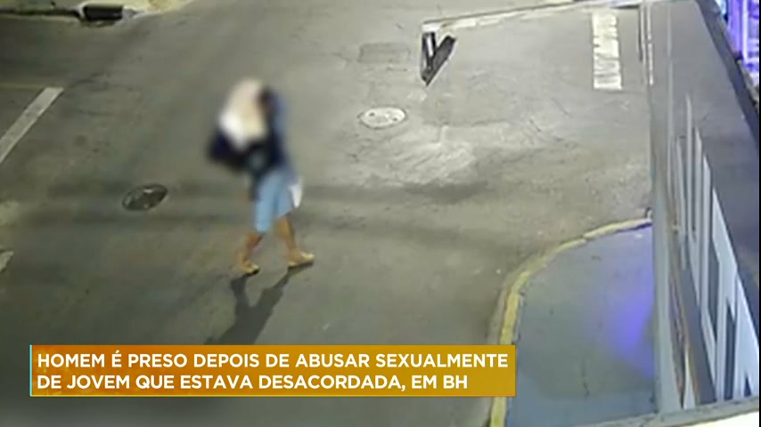 Vídeo: Jovem é estuprada após ser deixada desacordada na porta de casa em BH
