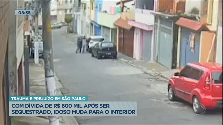 Vídeo: Idoso se muda para o interior após ser sequestrado em SP