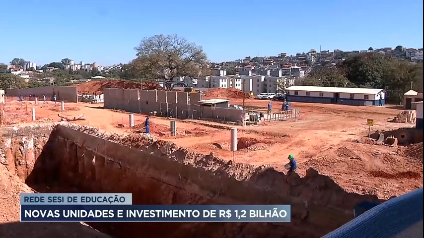 Vídeo: FIEMG anuncia investimento de R$ 1.2 bilhão para ampliar Rede SESI em Minas Gerais