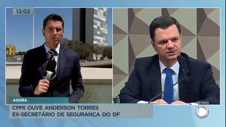 Vídeo: Anderson Torres presta depoimento nesta terça (8) na CPI do 8 de Janeiro