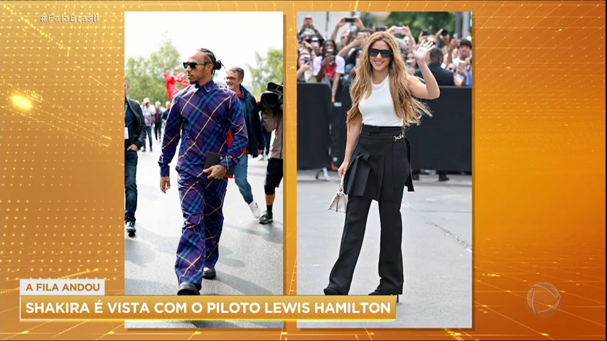 Vídeo: Shakira e Lewis Hamilton estariam namorando, segundo imprensa internacional