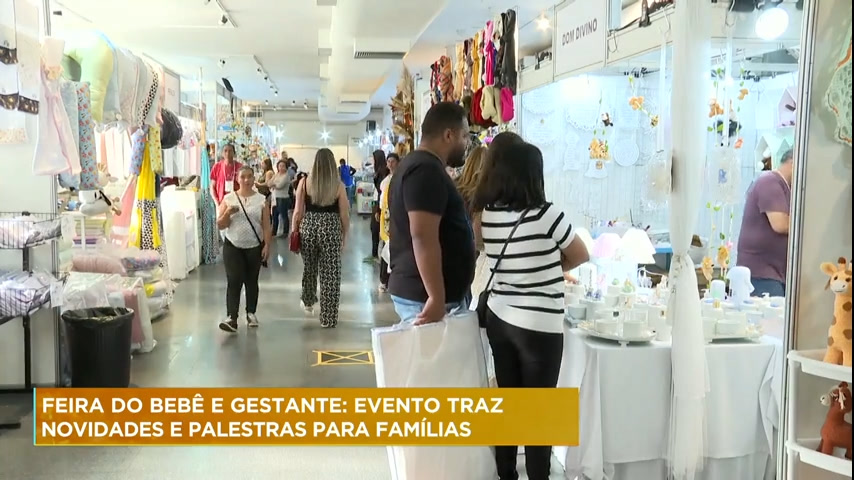 Vídeo: Feira do Bebê e Gestante contará com 80 expositores em Belo Horizonte