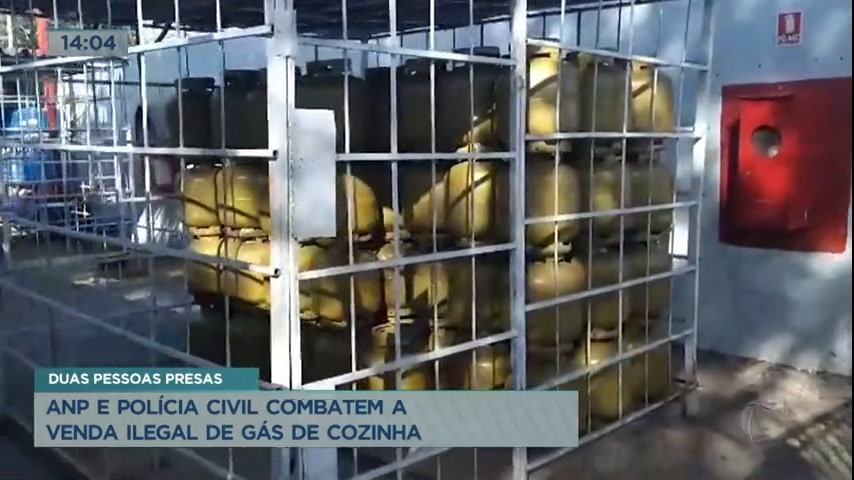 Vídeo: Polícia prende suspeitos de vender gás de cozinha ilegal no DF