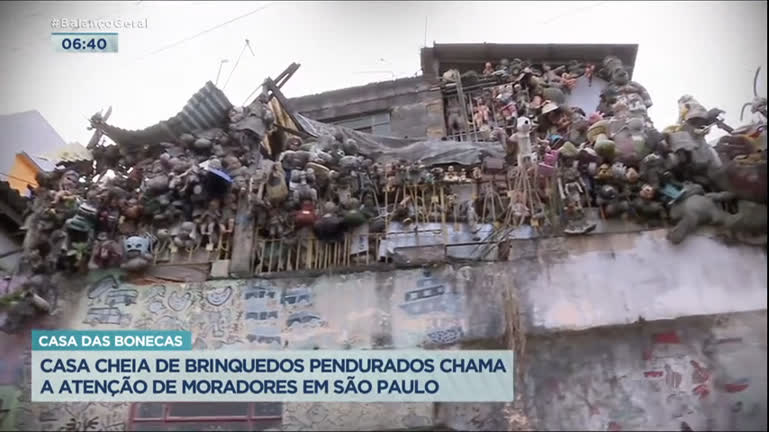 Vídeo: Balanço Geral Manhã revela o mistério da "casa das bonecas" em Santo André (SP)