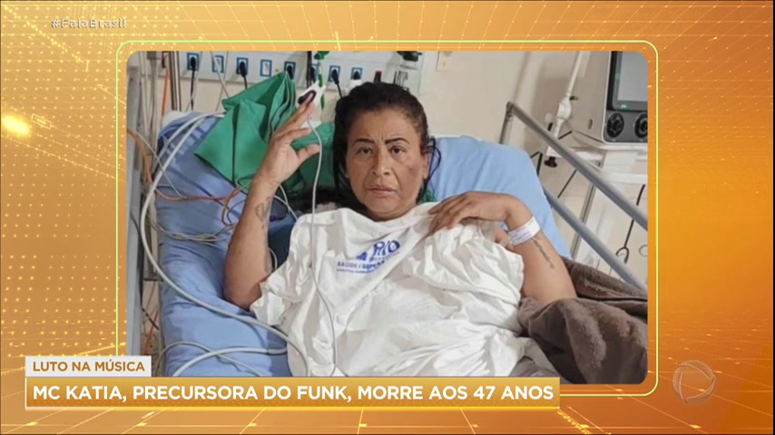 Pioneira do funk carioca, MC Katia morre aos 47 anos
