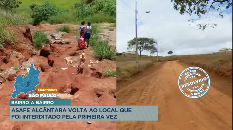 Vídeo: Bairro a Bairro: Prefeitura de Matozinhos (MG) inicia obras em bairro após reclamações da população