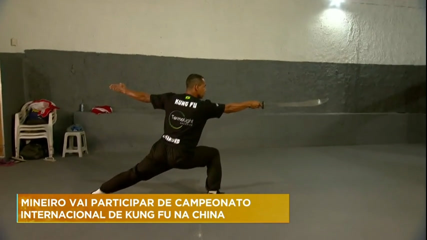 Vídeo: Mineiro é selecionado para participar de campeonato mundial de Kung Fu na China