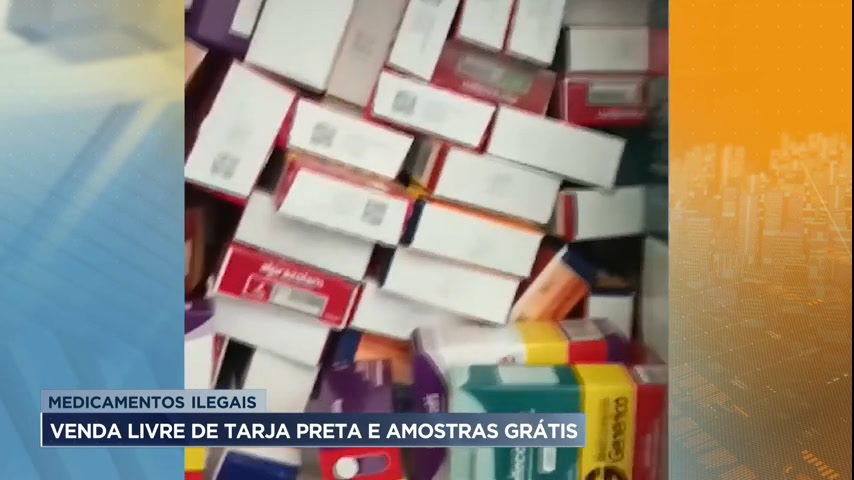 Vídeo: Prefeitura de Contagem (MG) e PC realizam operação contra vendas de remédios irregulares