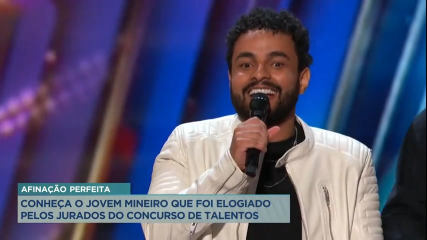 Vídeo: Mineiro participa e se destaca em concurso de talentos internacional