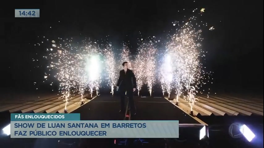 Vídeo: Show de Luan Santana em Barretos faz público enlouquecer