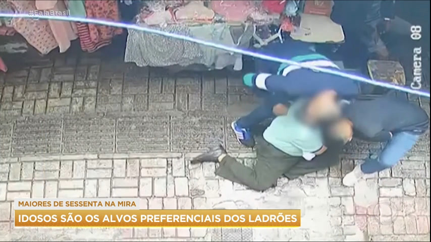 Vídeo: Assaltos contra idosos disparam no Brasil
