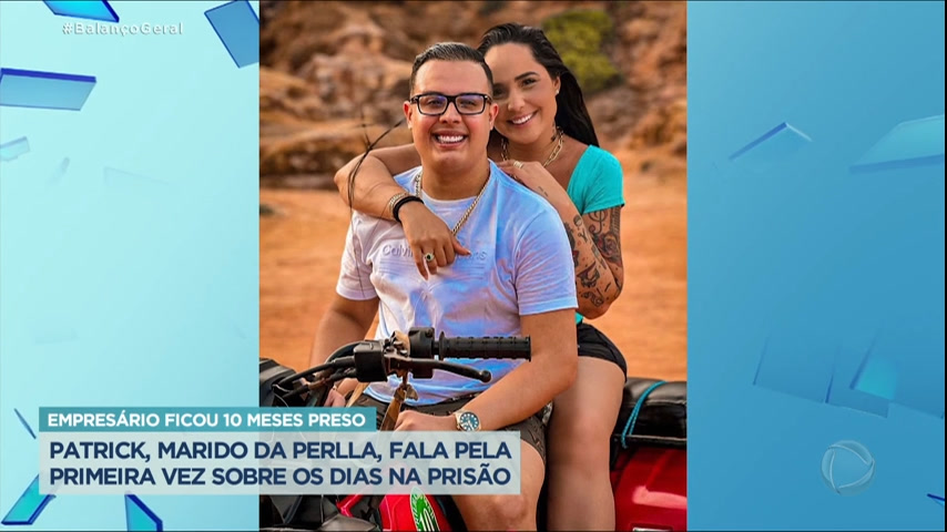 Vídeo: Marido da cantora Perlla fala pela primeira vez sobre os dias na prisão: "Sofri muito"