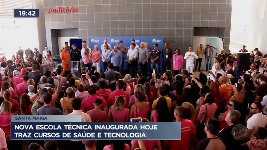 Vídeo: Nova escola técnica de Santa Maria traz cursos de saúde e tecnologia