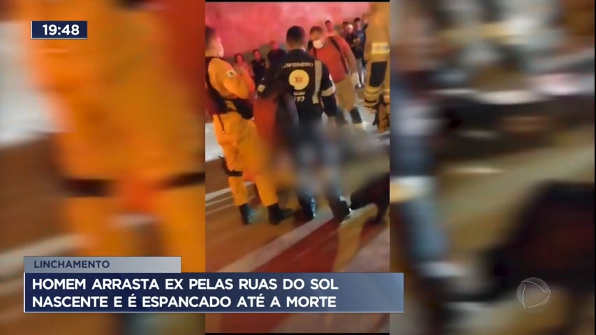 Vídeo: Homem arrasta ex pelas ruas do Sol Nascente e é espancado até a morte