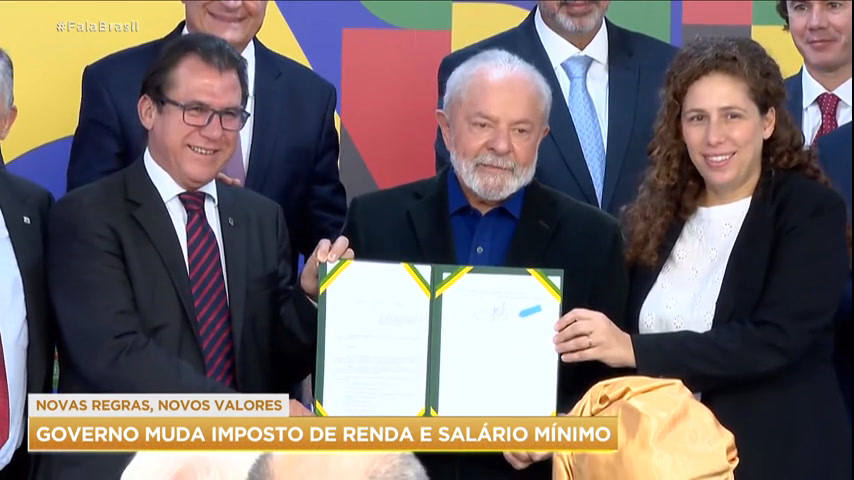 Vídeo: Lula cria novo ministério, altera salário mínimo e corrige tabela do IR de pessoa física