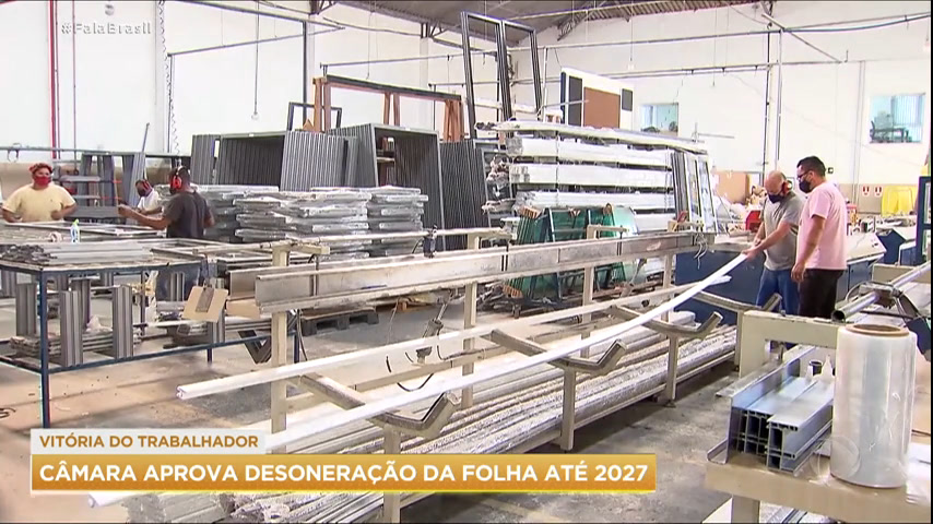  Deputados aprovam projeto da desoneração da folha de pagamento