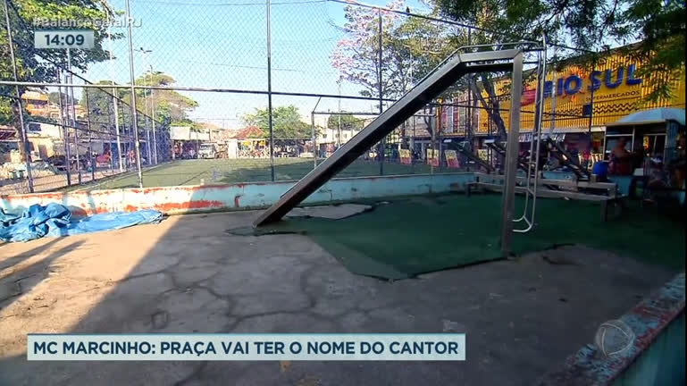 Vídeo: Praça receberá nome de MC Marcinho em Caxias, na Baixada Fluminense