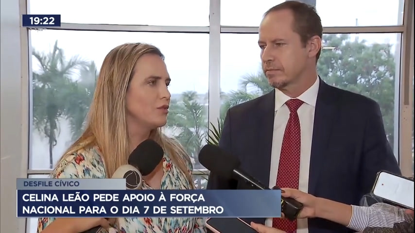 Vídeo: Celina Leão pede apoio à Força Nacional para o dia 7 de setembro