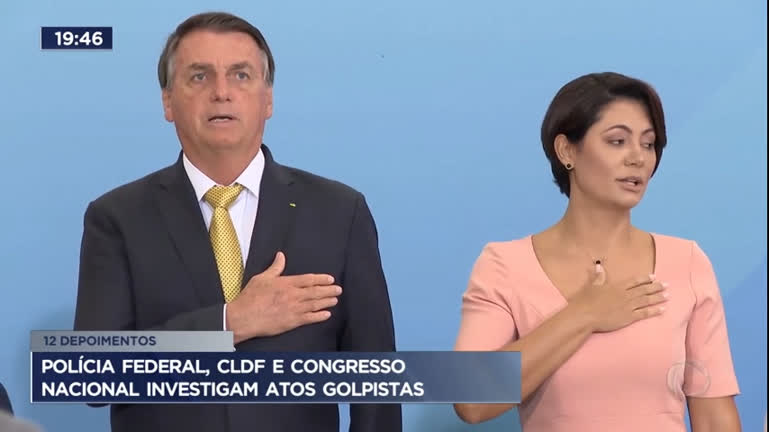 Vídeo: Jair Bolsonaro, Michelle e mais seis pessoas depõem à Polícia Federal nesta quinta (31)