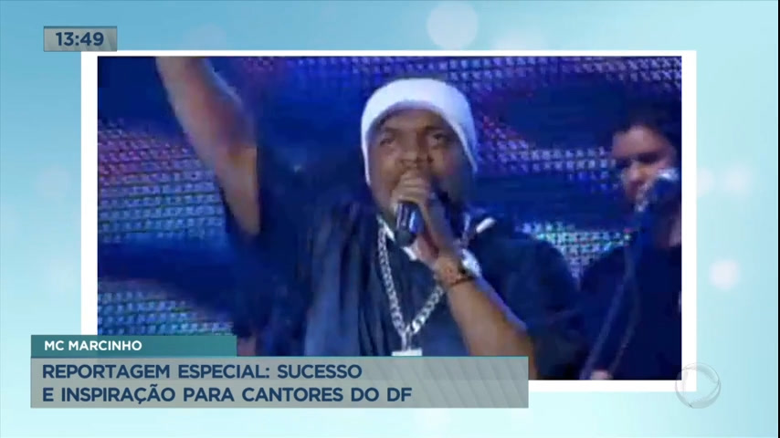 Vídeo: MC Marcinho era sucesso e inspiração para cantores do DF