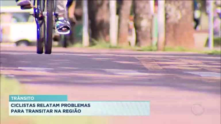 Vídeo: Ciclistas reclamam de problemas para transitar na Baixada