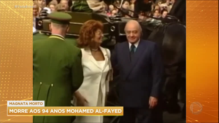 Vídeo: Morre Mohamed Al-Fayed, bilionário que ficou conhecido após o filho se relacionar com a princesa Diana
