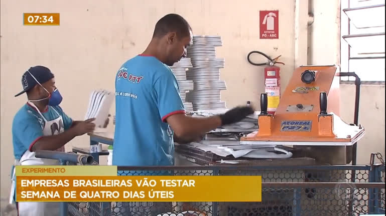 Vídeo: Semana de 4 dias de trabalho será testada no Brasil por 21 empresas