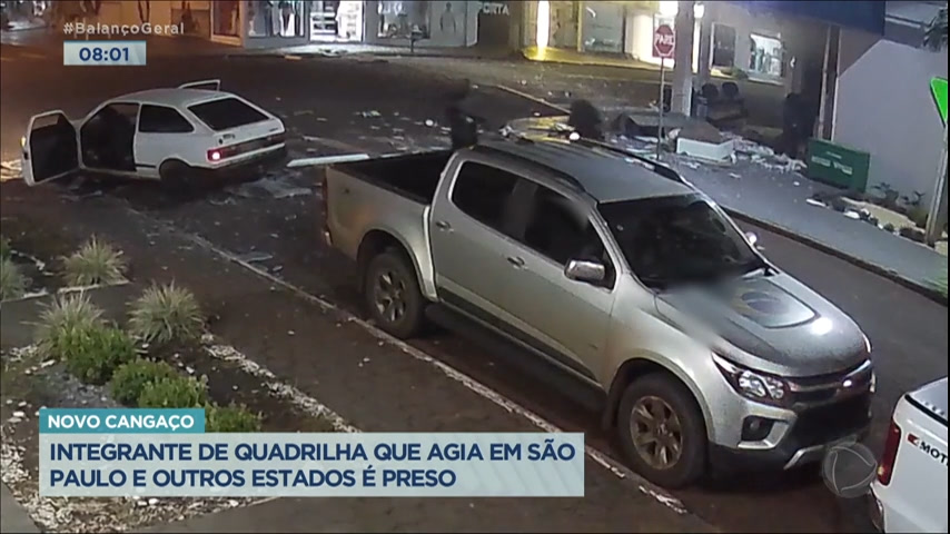 Vídeo: Polícia prende integrante da quadrilha do novo cangaço em SP