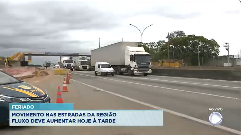 Vídeo: Veja como está o trânsito do Feriadão no Vale do Paraíba