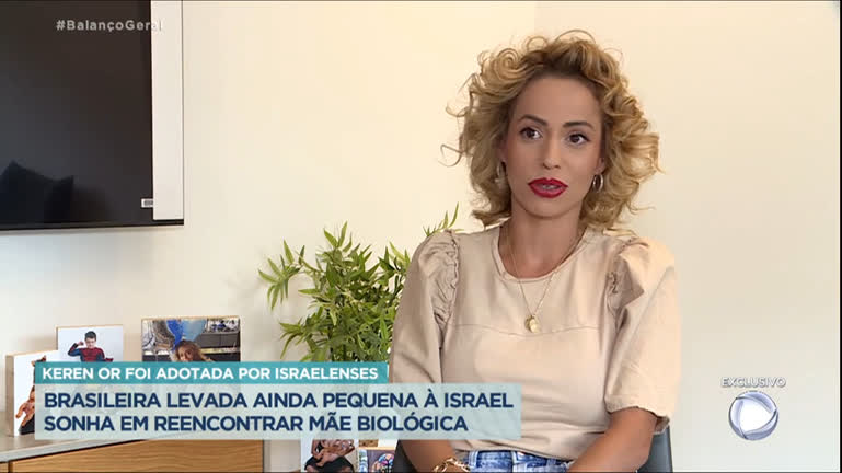 Vídeo: Brasileira que mora em Israel procura mãe biológica