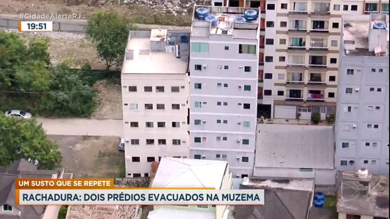 Vídeo: Bombeiros são acionados por causa de ameaça de desabamento de prédios na zona oeste do Rio