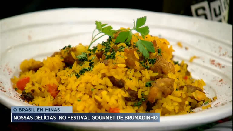 Vídeo: Festival Gastronômico Brumadinho Gourmet chega à 15ª edição com o tema "O Brasil em Minas"