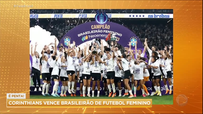 Vídeo: Fala Esporte: Corinthians conquista pentacampeonato brasileiro de futebol feminino