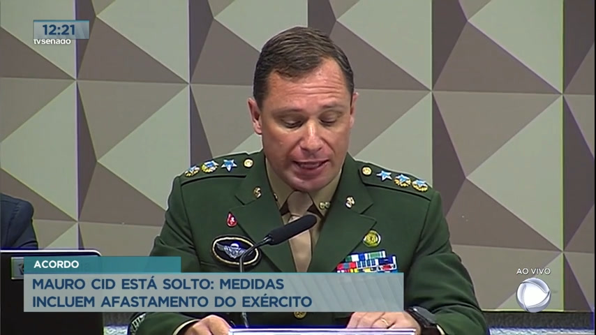 Vídeo: Mauro Cid está solto e medidas incluem afastamento no Exército