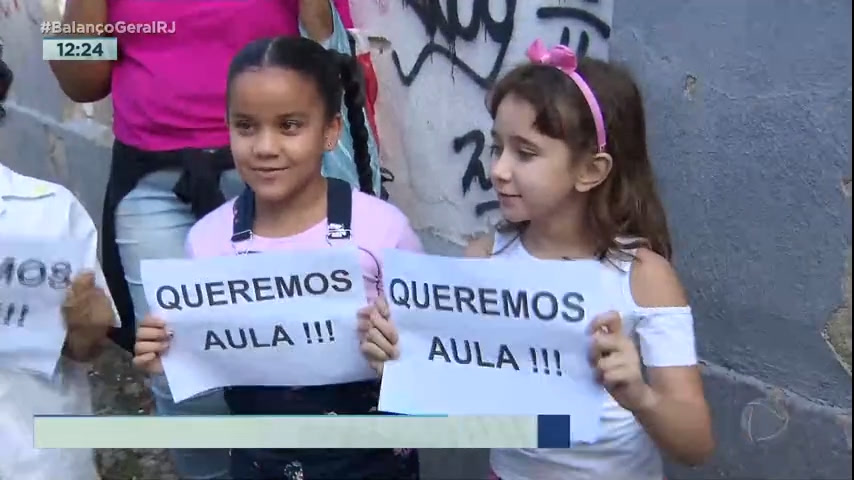 Vídeo: Alunos sofrem com a falta de professores no Instituto de Educação, no Rio